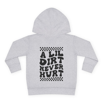 Toddler Custom Number Plate Hoodie *You pick the back saying*