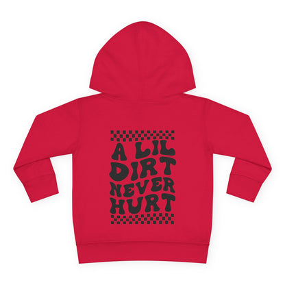 Toddler Custom Number Plate Hoodie *You pick the back saying*