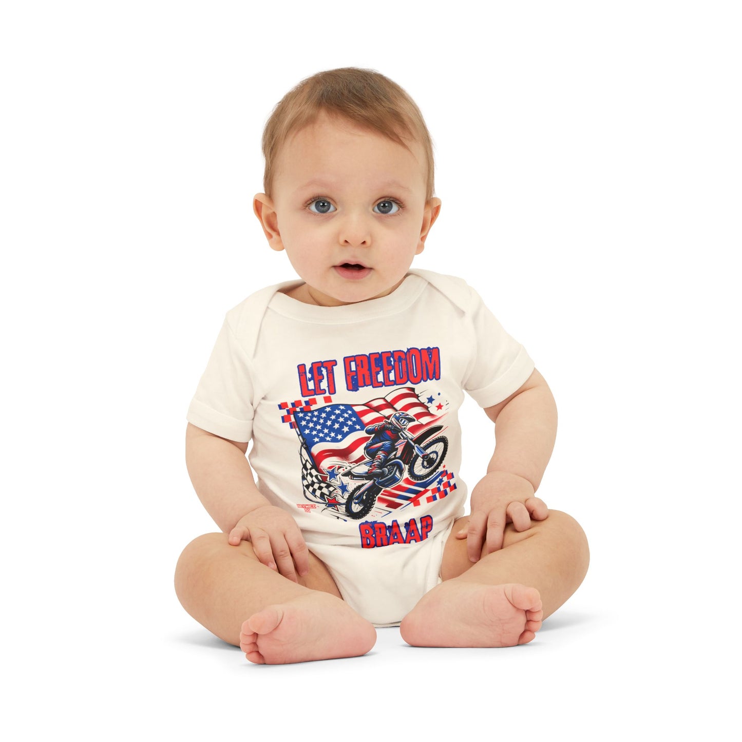 Let Freedom Braap Infant Onesie
