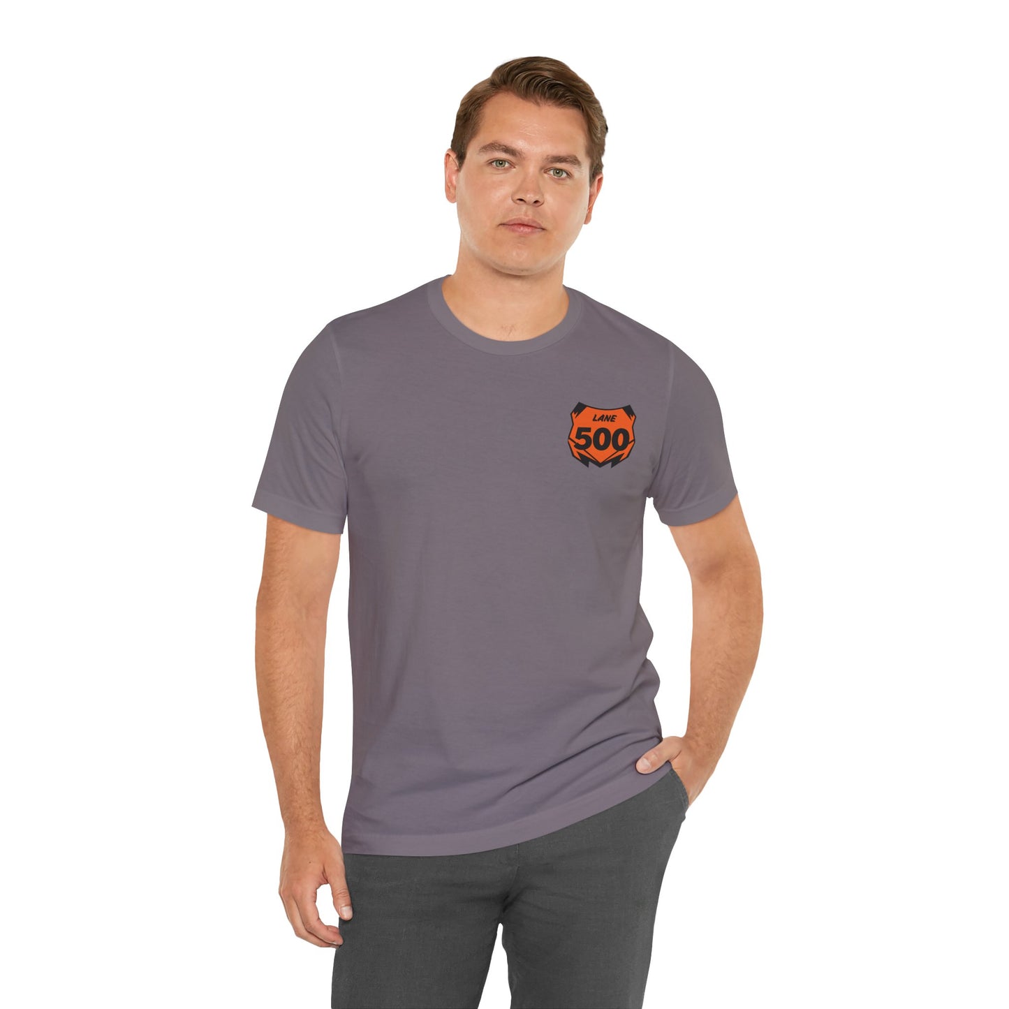 Custom Unisex Number Plate Shirt *You pick the back saying*