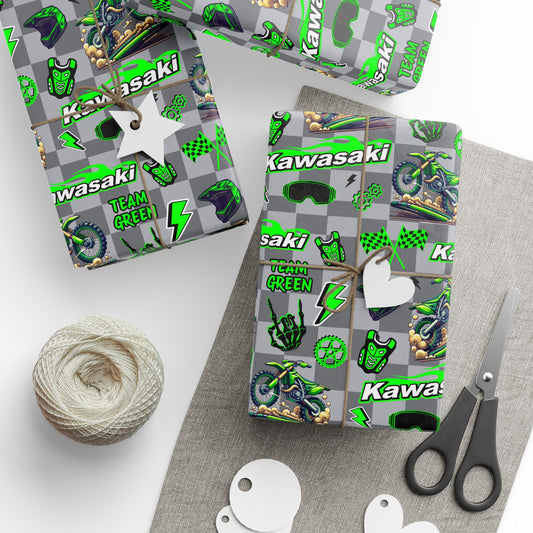 Kawasaki Inspired Gift Wrap