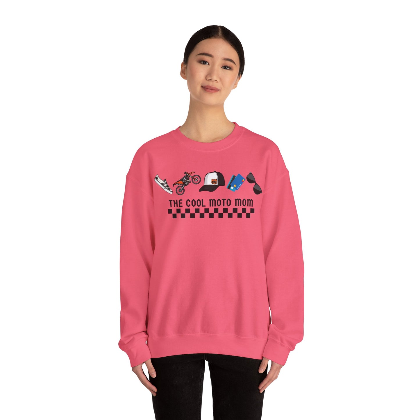 The Cool Moto Mom Custom Sweatshirt