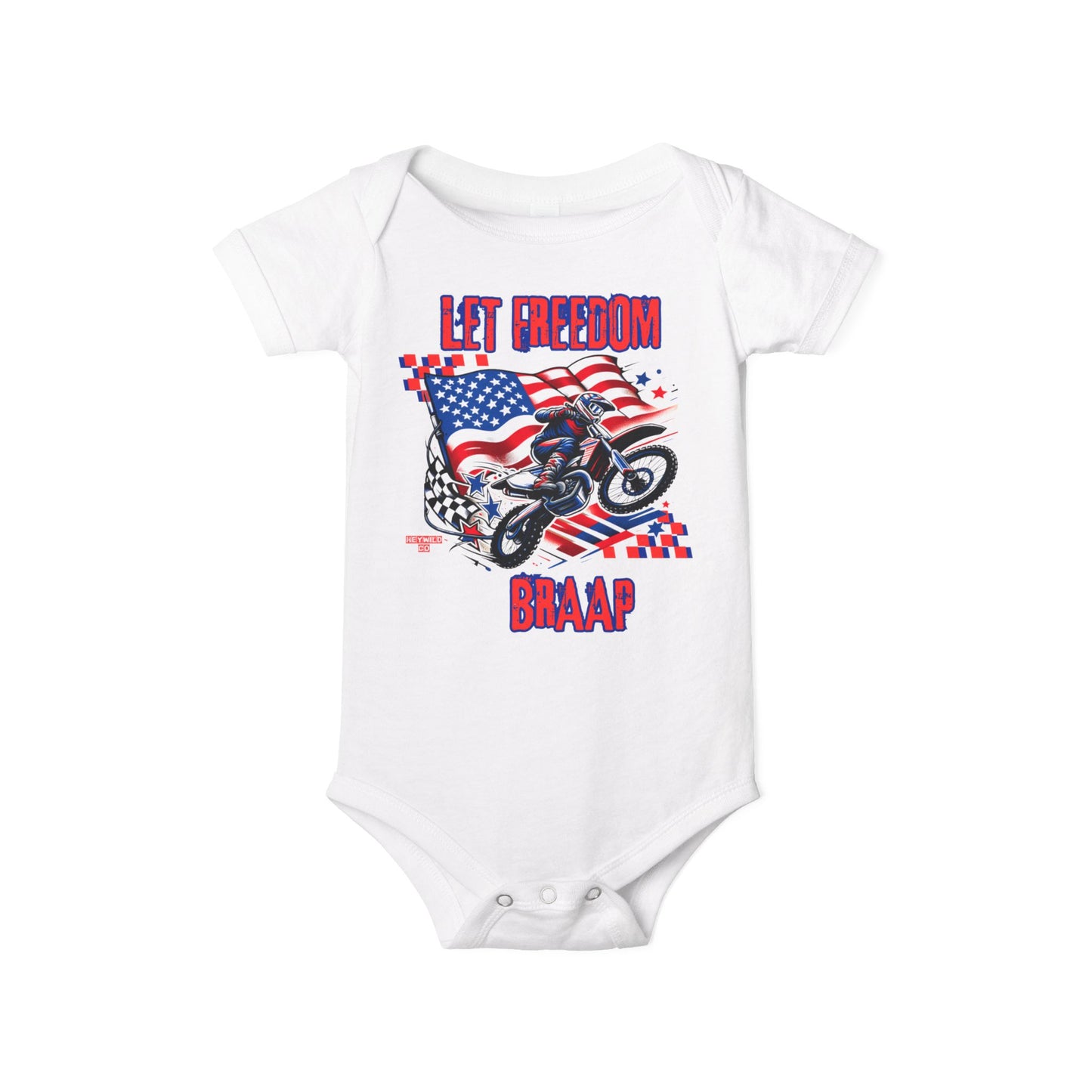 Let Freedom Braap Infant Onesie