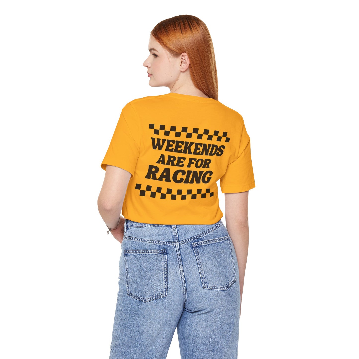 Custom Unisex Number Plate Shirt *You pick the back saying*