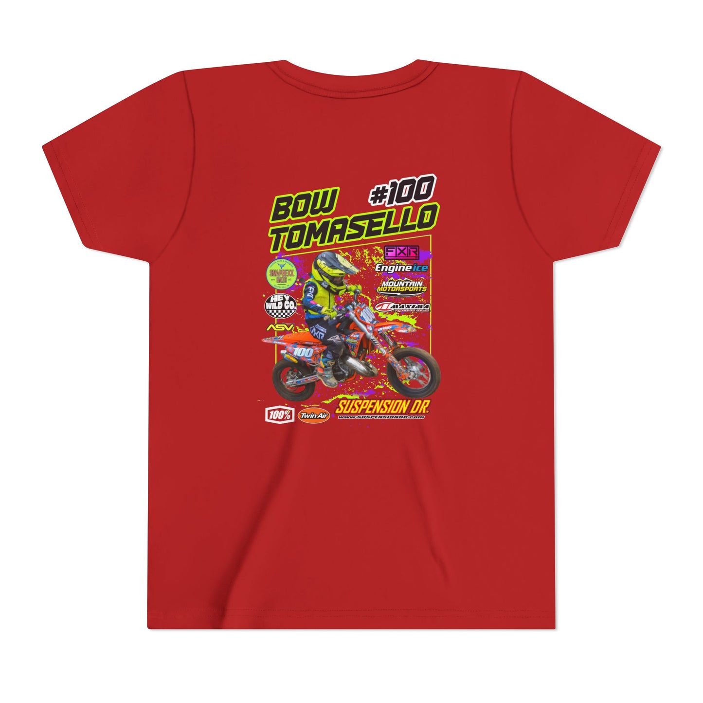 Custom MX Sponsor Youth Shirt