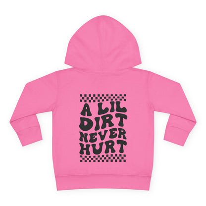 Toddler Custom Number Plate Hoodie *You pick the back saying*