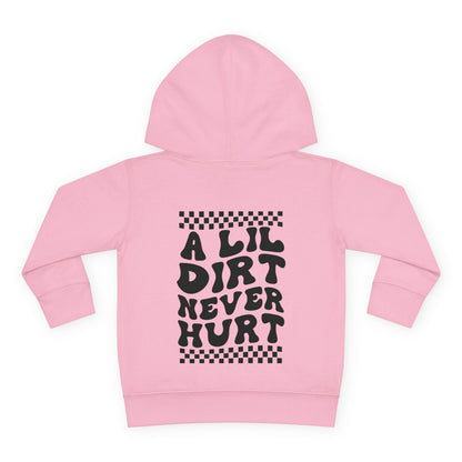 Toddler Custom Number Plate Hoodie *You pick the back saying*