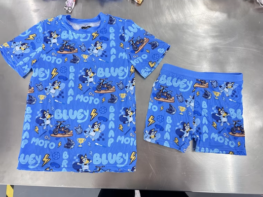 Bluey X Moto Kids Bamboo PJ Set