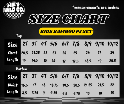 Bluey X Moto Kids Bamboo PJ Set