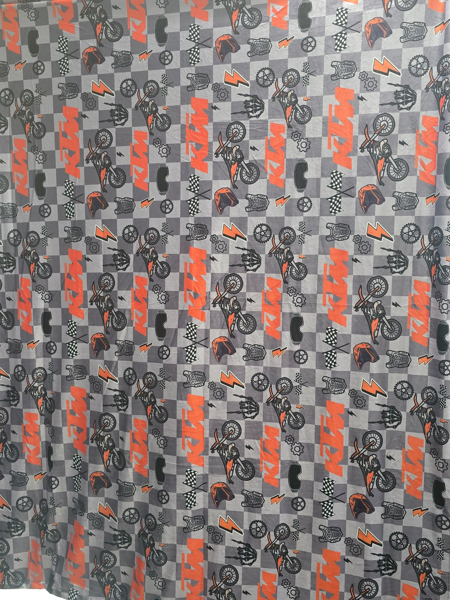KTM Inspired Minky Blanket [MISPRINT]