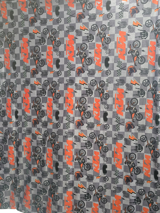 KTM Inspired Minky Blanket [MISPRINT]