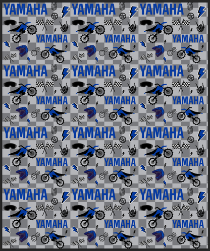 Yamaha Inspired Minky Blanket *PRE-ORDER* Ship mid Oct.