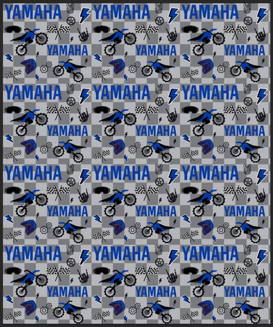 Yamaha Inspired Minky Blanket *PRE-ORDER* Ship mid Oct.